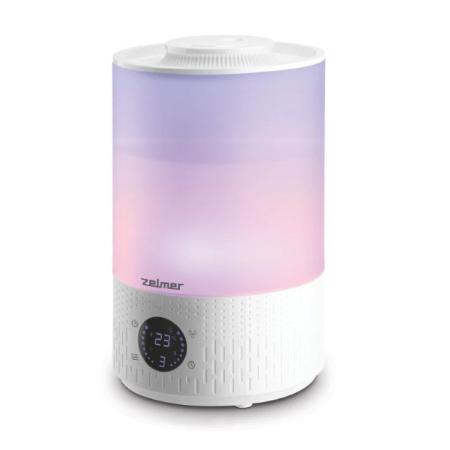 Umidificatoare - Umidificator aer Zelmer, 2.8 L, 27 W, 35 mp, Alb pukika.ro