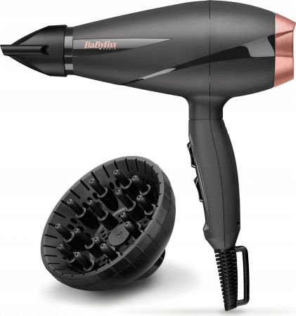 Uscătoare de Păr - Uscător de Păr BaByliss Smooth Pro, 2100 W, 2 viteze, 2 trepte temperatură, difuzor, Negru pukika.ro
