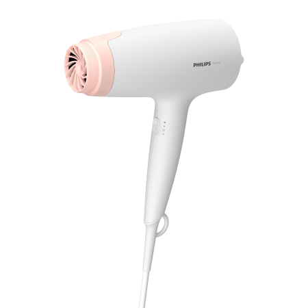 Uscător de Păr Philips 3000 series, 1600 W, 3 viteze, 3 trepte temperatură, Roz pukika.ro [4]