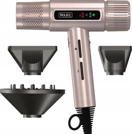 Alte produse - Uscător de Păr Profesional Wahl Vanquish 4321-0471, 1600 W, 3 trepte temperatură, 3 viteze, ionizare, Rose Gold pukika.ro