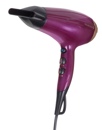 Uscător de Păr Remington D5219, 2300 W, 3 trepte temperatură, 2 viteze, ionizare, Mov pukika.ro [2]