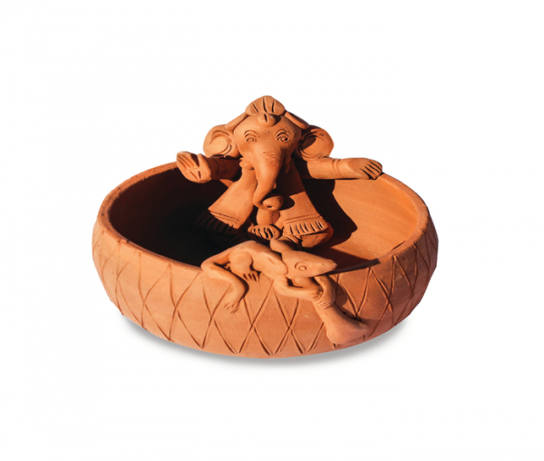 Ganesha Mare diam 13 cm - Suport pentru Bețișoare [1]