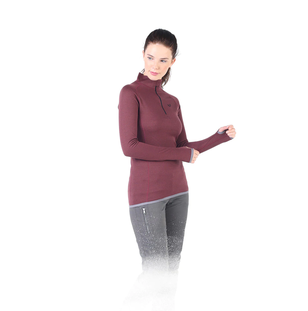 Lorica - Bluză cu mânecă lungă (cu fermoar) - 100% Lână Merino [4]