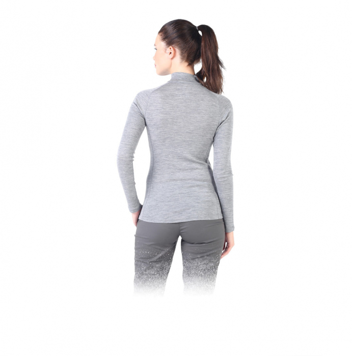 Vega - Bluză cu mânecă lungă (cu fermoar) - 100% Lână Merino [5]