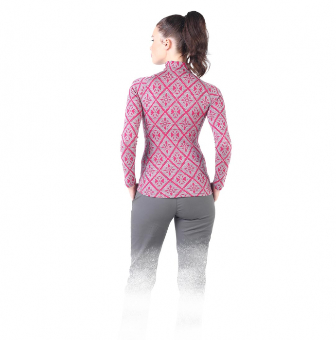Venus - Bluză cu mânecă lungă (cu fermoar) - 100% Lână Merino [2]