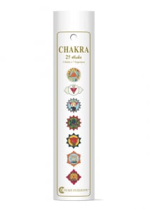 Bețișoare Chakra - Amestec Bețișoare Chakra (3x7 = 21 buc) 42 gr  