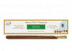 Bețișoarele lui Marco Polo - Dammar - 10 Bețișoare - Bețișoarele lui Marco Polo