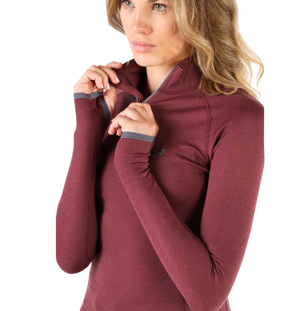 Lorica - Bluză cu mânecă lungă (cu fermoar) - 100% Lână Merino [1]