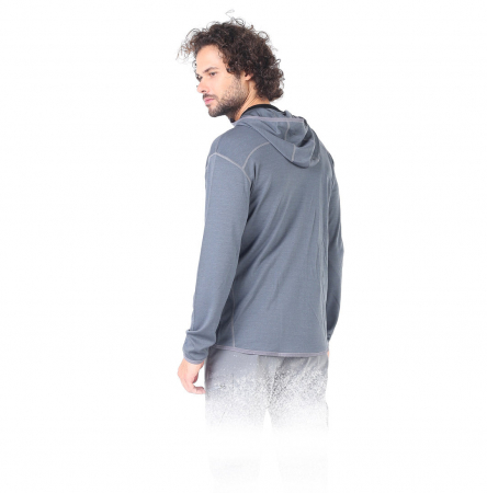 Maestro - Hanorac cu fermoar complet  - 100% Lână Merino [1]