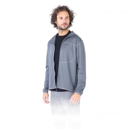 Maestro - Hanorac cu fermoar complet  - 100% Lână Merino [0]