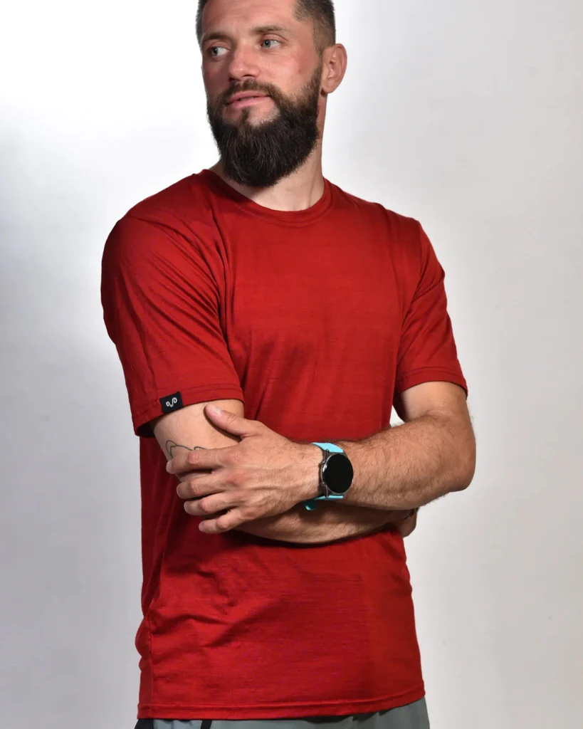 Notus - Tricou cu mânecă scurtă - 100% Lână Merino [1]