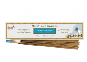 Bețișoarele lui Marco Polo - Oliban - Arabia - 10 Bețișoare - Bețișoarele lui Marco Polo