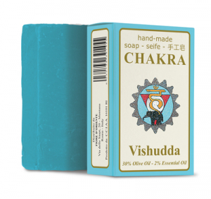 Uleiuri Esențiale, Bețișoare și Alte Produse pentru Sistemul Chakra - Săpun Chakra Nr.5 - 70 gr - Vishudda