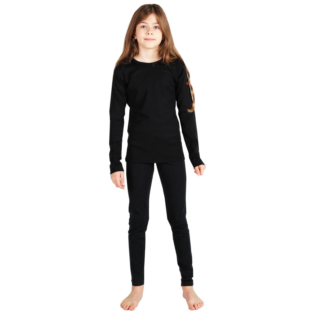 Set Lenjerie Termică Copii - 100% Lână Merino [1]