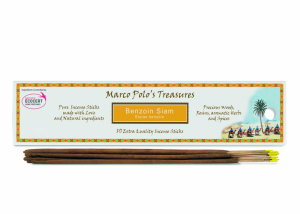 Bețișoarele lui Marco Polo - Benzoin Siam - 10 Bețișoare - Bețișoarele lui Marco Polo