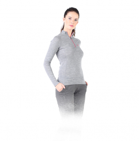 Vega - Bluză cu mânecă lungă (cu fermoar) - 100% Lână Merino [3]