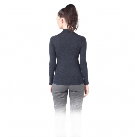 Vega - Bluză cu mânecă lungă (cu fermoar) - 100% Lână Merino [2]