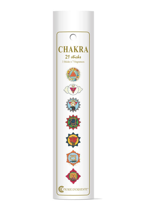 Amestec Betisoare Chakra (3x7   21 buc) 42 gr