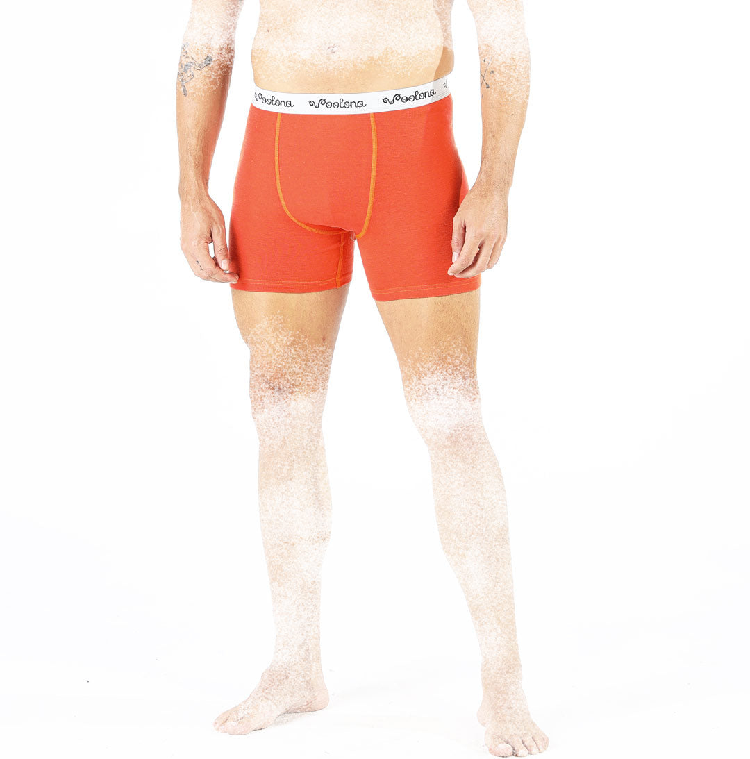 Ultima -  Boxeri 2 buc. - 100% Lana Merino XL, Orange