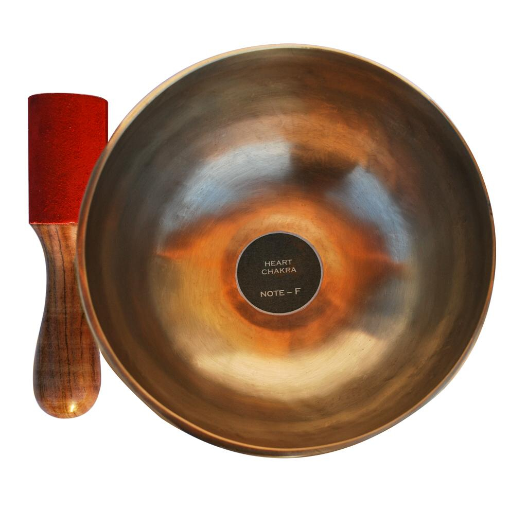 Set Clopote Tibetane Profesionale - Armonizare Chakre Heart Chakra, 1,479 kg, F