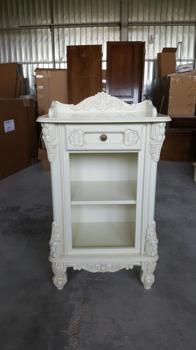 Gheridon alb single  stil Clasic Pur 803 [3]