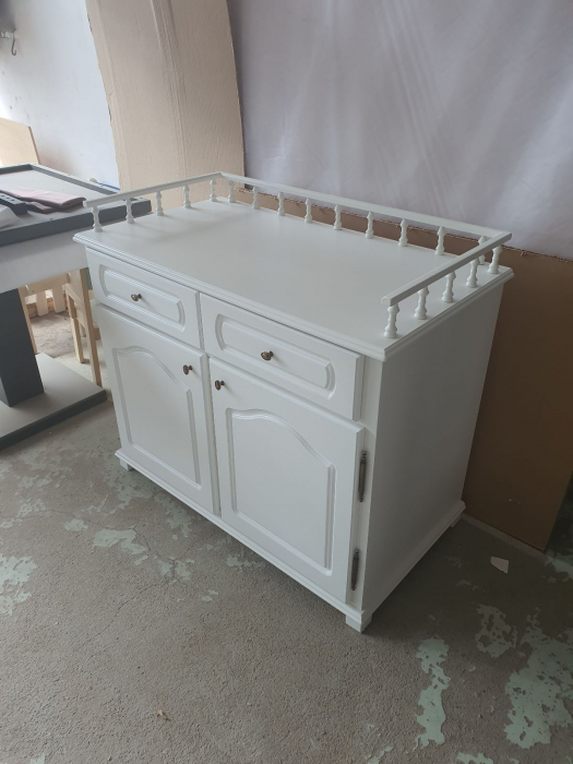Console Gheridoane alb dublu stil Clasic Pur 805 [2]