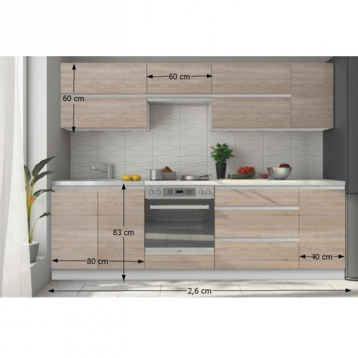 Ansamblu mobilier bucatarie LINE [2]