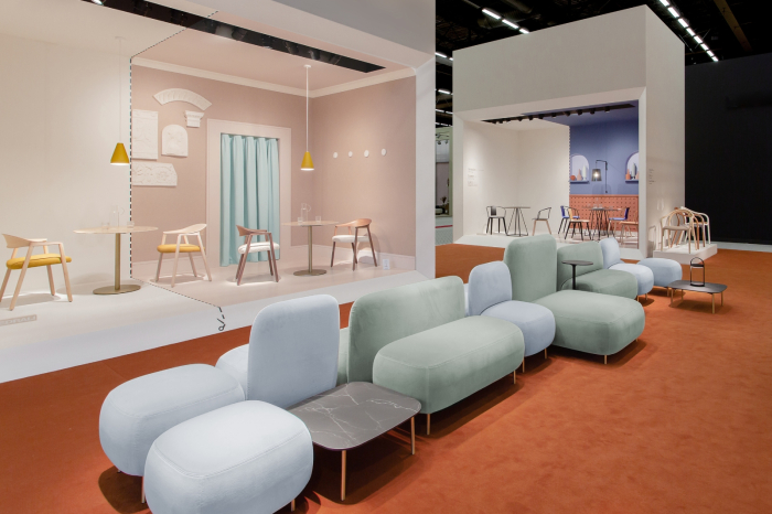 Bancheta sala de asteptare cabinet medical Buddy 214-215 [2]