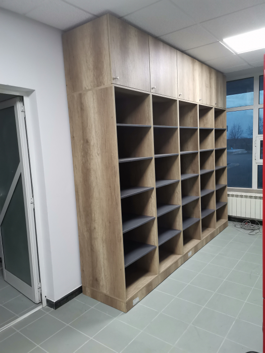 Mobilier benzinarie din pal melaminat localitatea Munteni. jud. Galati [8]
