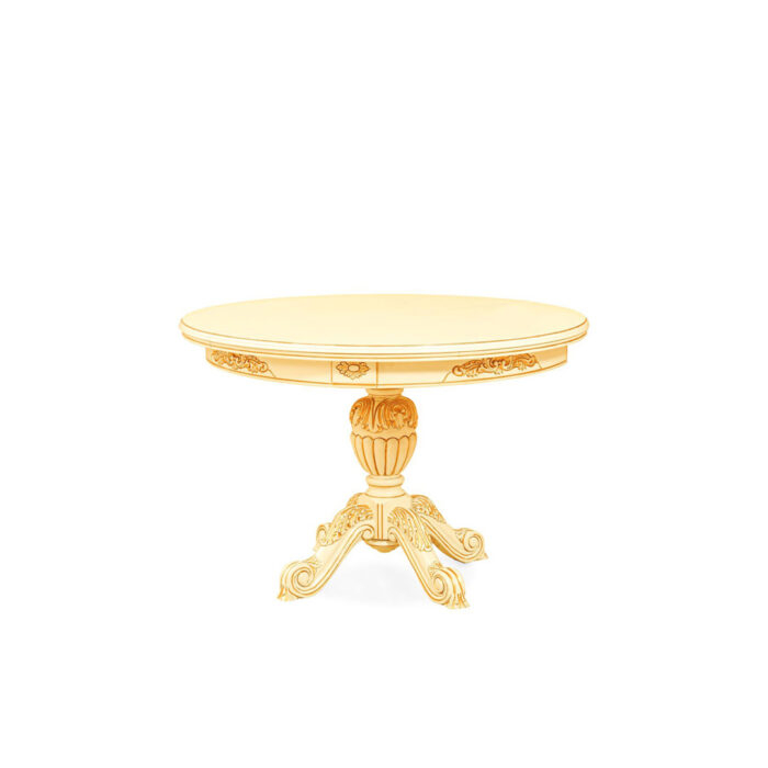 Masa extensibila fag masiv Pur 272 Regal rotunda [2]