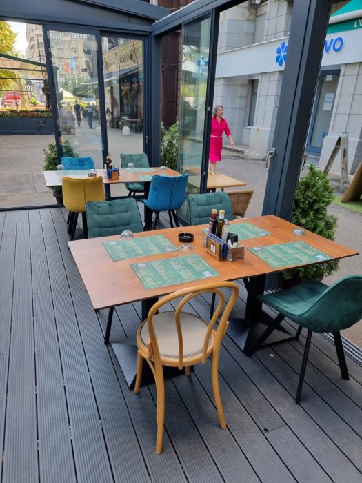 Mobilier terasa Trattoria l'oroscopo - Bucuresti [13]
