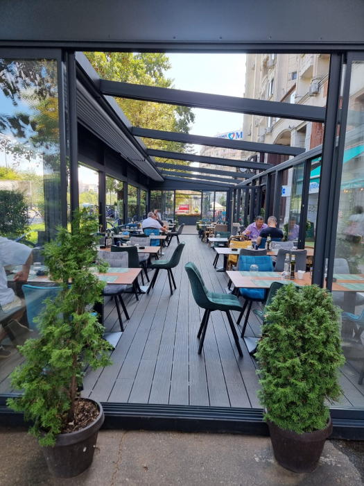 Mobilier terasa Trattoria l'oroscopo - Bucuresti [3]