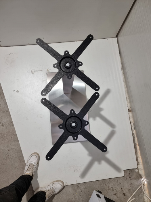 Picior de masa din Inox satinat  Pur 110 [5]