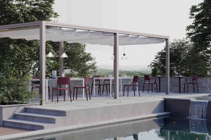 Scaun fara brate / scaun terasa outdoor Lilibet [3]