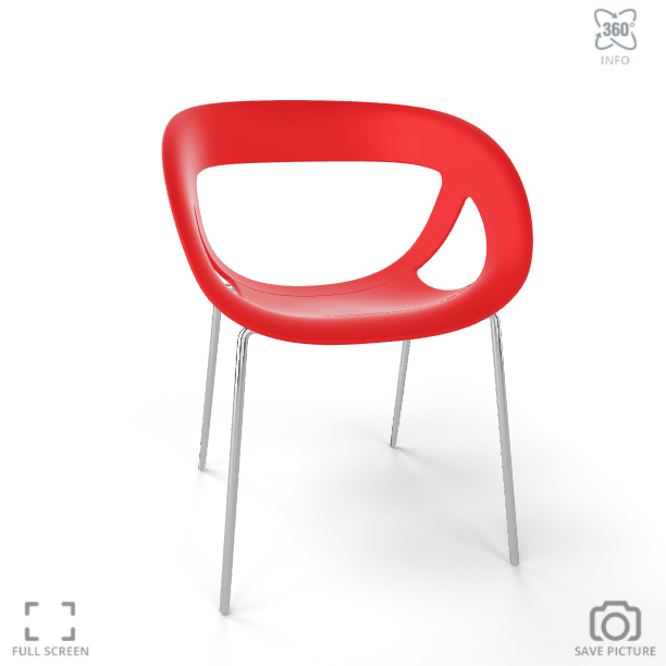 Scaun cu brate / fotoliu terasa outdoor Moema [2]