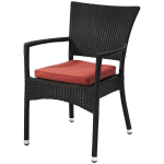 Scaun terasa exterior Magnum Negru [4]