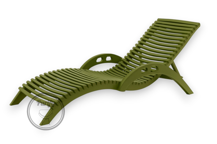 Sezlong ergonomic pentru interior si exterior din placaj stratificat SUN [1]