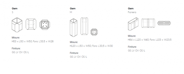 Vaza eleganta/Jardiniera Gem [5]