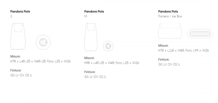 Vaza eleganta/Jardiniera Pandora [7]