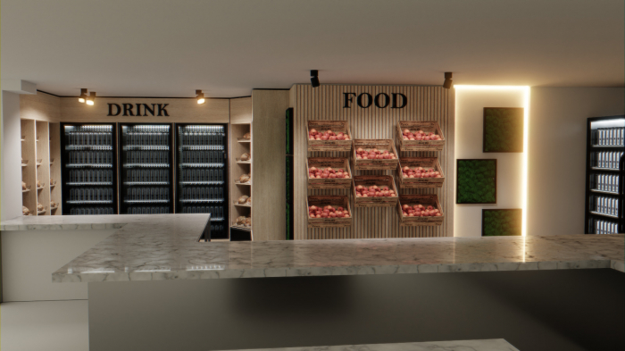 Mobila magazin / cantina / linie servire [2]