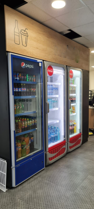 Linie servire pentru cantina din   corian / himacs Lugoj [8]