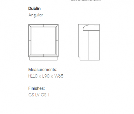 Colt Bar modular  luminos pentru interior / exterior DUBLIN [1]