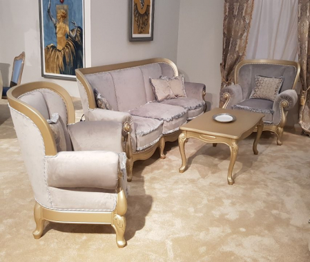 Mobilier la comanda - Set complet pentru living Pur 017