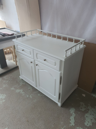 Console Gheridoane alb dublu stil Clasic Pur 805 [1]