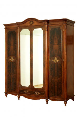 Dulapuri - Dulap cu 4 usi din lemn masiv Pur 007