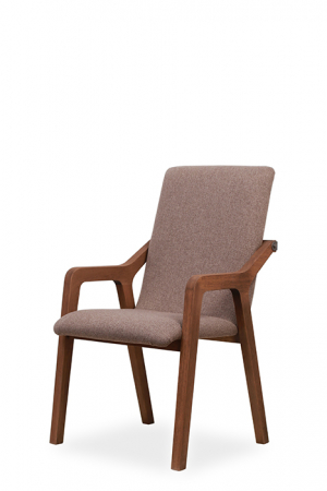 Mobilier HoReCa - Fotoliu cafenea bar club tapitat Pur 063