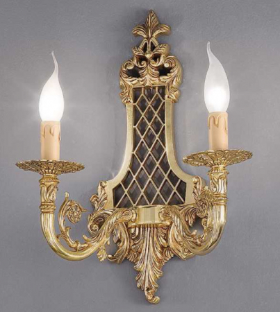 Corpuri De Iluminat - Lampa de perete cu 2 lumini din alama Pur 192