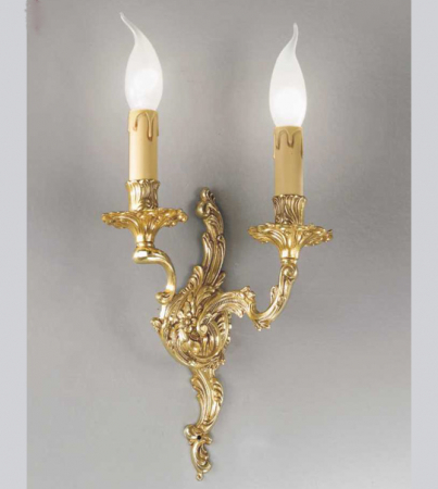 Corpuri De Iluminat - Lampa de perete cu 2 lumini din alama Pur 190