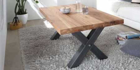 Masa cafea lemn masiv living sufragerie Pur 205 [2]