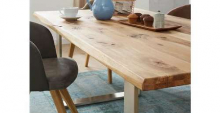 Masa lemn masiv living sufragerie Pur 206 [1]